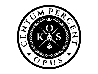 100% Work or One Hundred Percent Work logo design by Girly