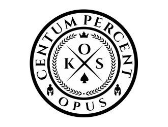 100% Work or One Hundred Percent Work logo design by Girly