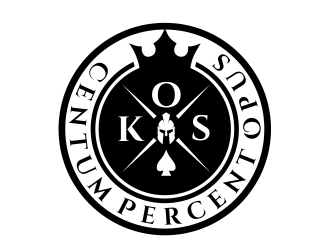 100% Work or One Hundred Percent Work logo design by Girly