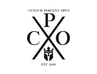 100% Work or One Hundred Percent Work logo design by sanworks