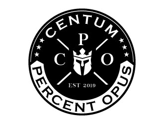 100% Work or One Hundred Percent Work logo design by sanworks