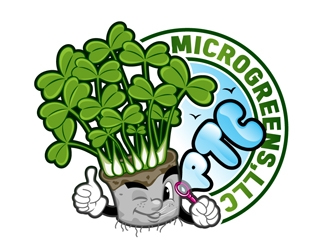 PTC Microgreens, LLC logo design by DreamLogoDesign