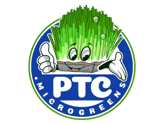 PTC Microgreens, LLC logo design by Suvendu
