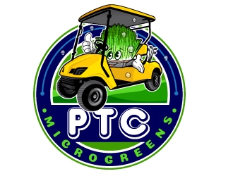 PTC Microgreens, LLC logo design by Suvendu