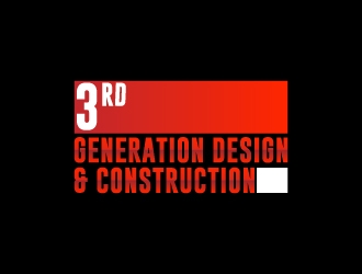 3rd Generation Design & Construction  logo design by kasperdz