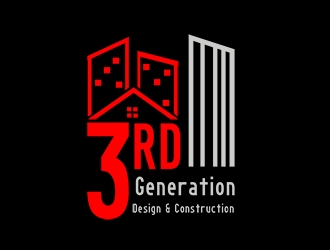 3rd Generation Design & Construction  logo design by bougalla005