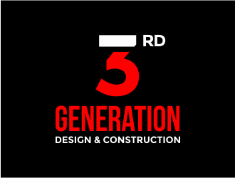 3rd Generation Design & Construction  logo design by Girly