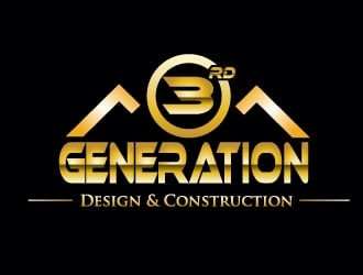 3rd Generation Design & Construction  logo design by AamirKhan