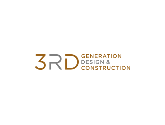 3rd Generation Design & Construction  logo design by bricton