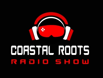 Coastal Roots Radio Show logo design by AamirKhan