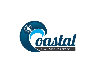 Coastal Roots Radio Show logo design by munna