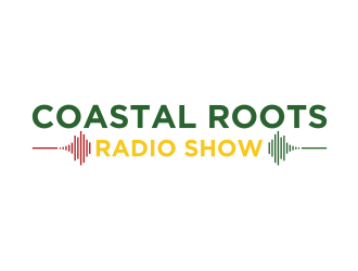 Coastal Roots Radio Show logo design by hopee