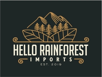 Hello Rainforest Imports  logo design by Eko_Kurniawan