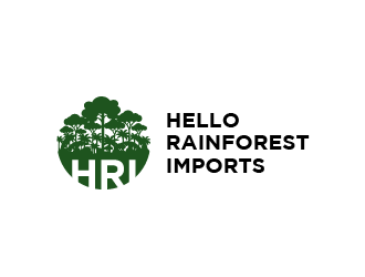 Hello Rainforest Imports  logo design by SOLARFLARE