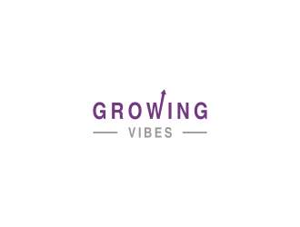 Growing Vibes logo design by haidar