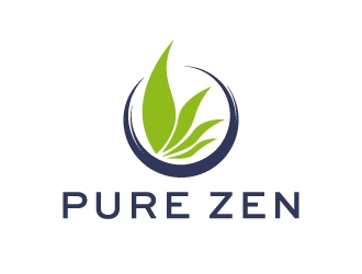 Pure Zen logo design by akilis13