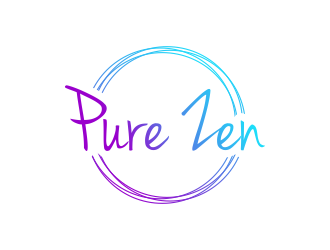 Pure Zen logo design by ammad