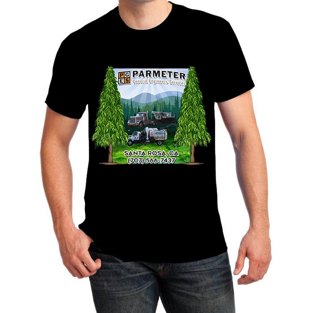 Parmeter General Engineers & Services, INC. logo design by PrimalGraphics