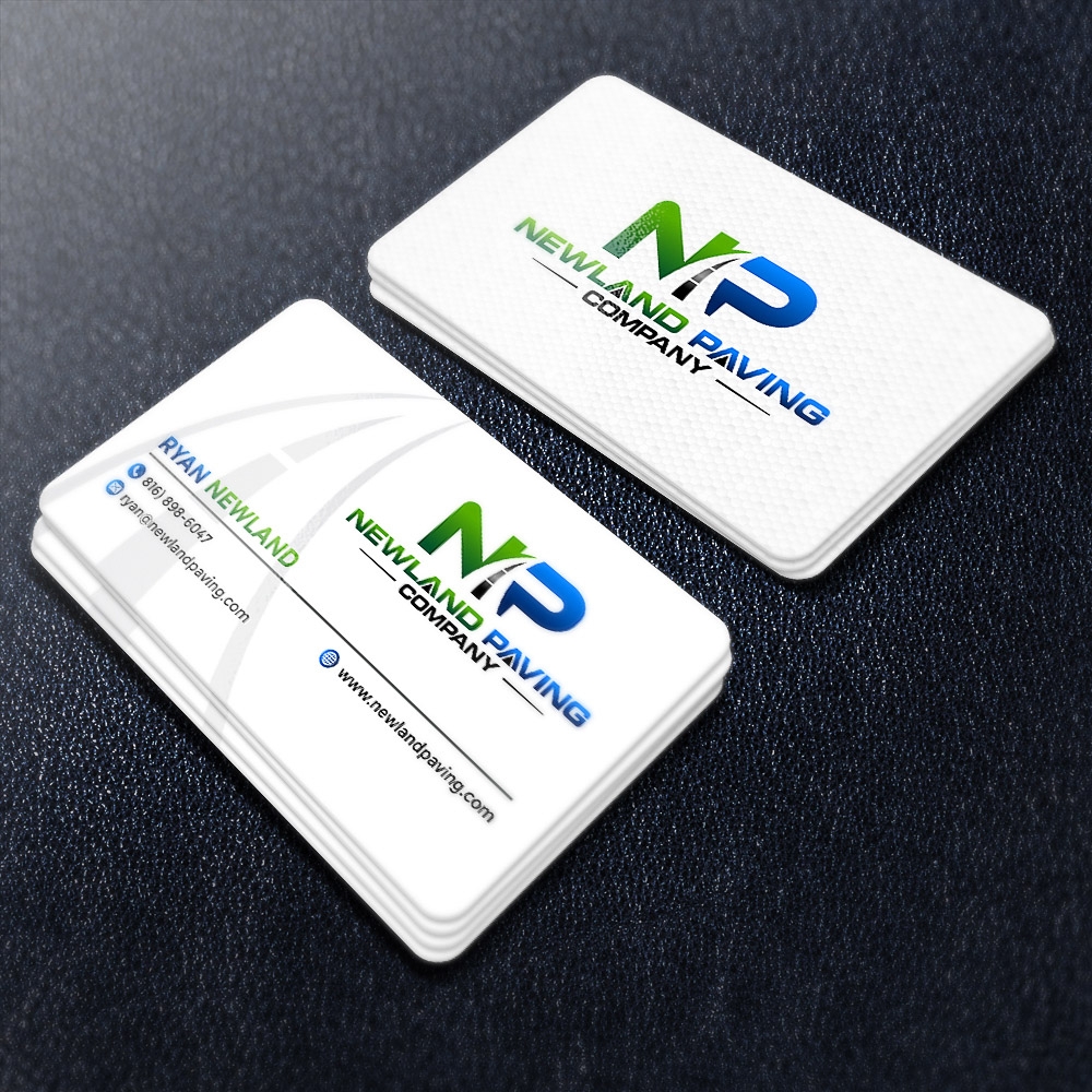 Newland Paving Company  logo design by scriotx