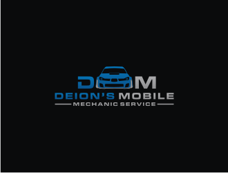 Deion’s mobile mechanic service  or the re-up mobile mechanic services  logo design by bricton
