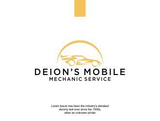 Deion’s mobile mechanic service  or the re-up mobile mechanic services  logo design by Meyda