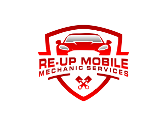 Deion’s mobile mechanic service  or the re-up mobile mechanic services  logo design by akhi