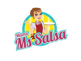 Mama Ms Salsa logo design by karjen