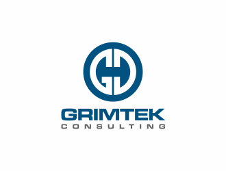 Grimtek Consulting logo design by santrie