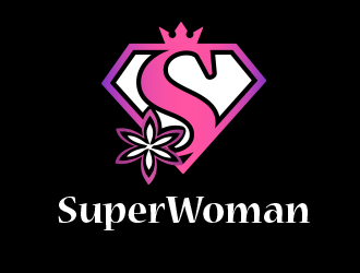 Superwoman logo design by BeDesign