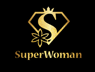 Superwoman logo design by BeDesign