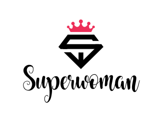 Superwoman logo design by Girly
