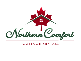 Northern Comfort Cottage Rentals logo design by BeDesign