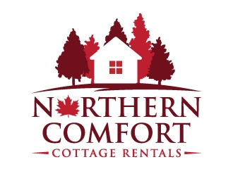 Northern Comfort Cottage Rentals logo design by akilis13
