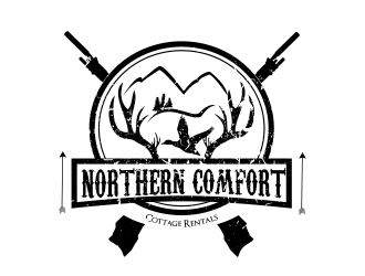 Northern Comfort Cottage Rentals logo design by Greenlight