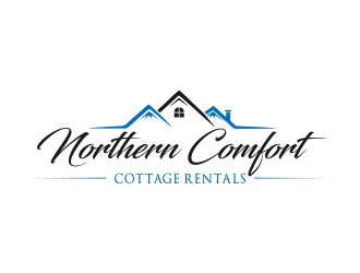 Northern Comfort Cottage Rentals logo design by akhi