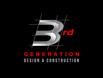 3rd Generation Design & Construction  logo design by PRN123