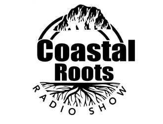 Coastal Roots Radio Show logo design by nikkl