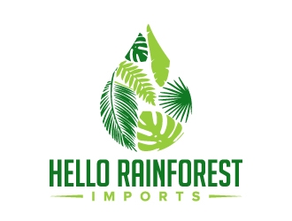 Hello Rainforest Imports  logo design by jaize
