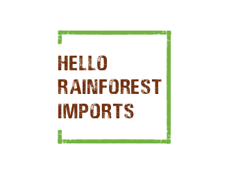 Hello Rainforest Imports  logo design by berkahnenen