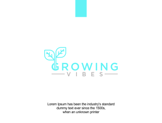 Growing Vibes logo design by Meyda