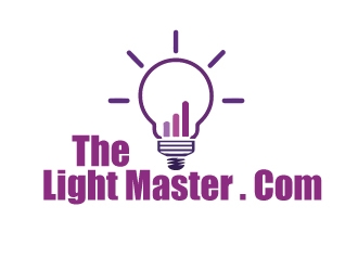 The Light Master . Com logo design by AamirKhan