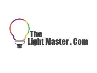 The Light Master . Com logo design by AamirKhan
