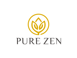 Pure Zen logo design by ammad