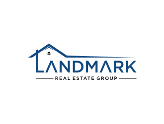 Landmark Real Estate Group logo design by mbamboex