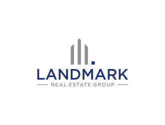 Landmark Real Estate Group logo design by mbamboex