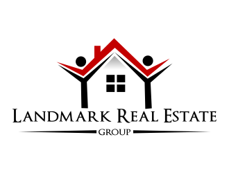 Landmark Real Estate Group logo design by Greenlight