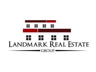 Landmark Real Estate Group logo design by Greenlight