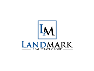 Landmark Real Estate Group logo design by blessings
