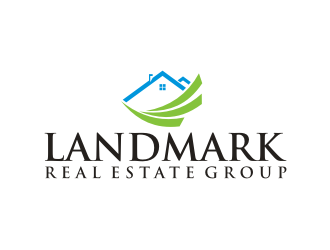 Landmark Real Estate Group logo design by RatuCempaka
