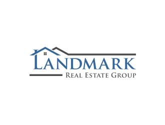 Landmark Real Estate Group logo design by Gravity